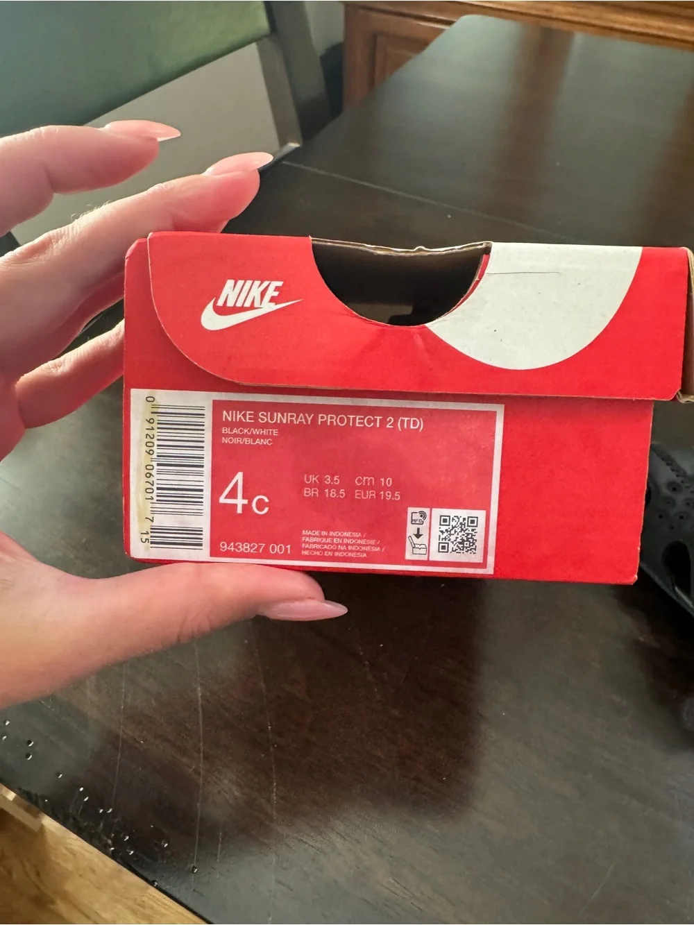 Nike Sunray Protect 2 Water Shoes 4C Sandals Baby Toddler